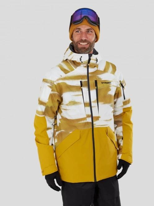 Fundango Baily ECO Allmountain Jacket herren skijacke gelb 2