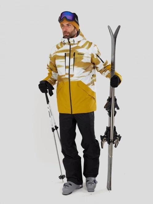 Fundango Baily ECO Allmountain Jacket herren skijacke gelb 4