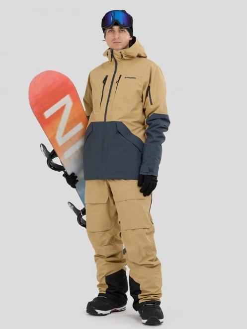 Fundango Baily ECO Allmountain Jacket herren skijacke sand 5