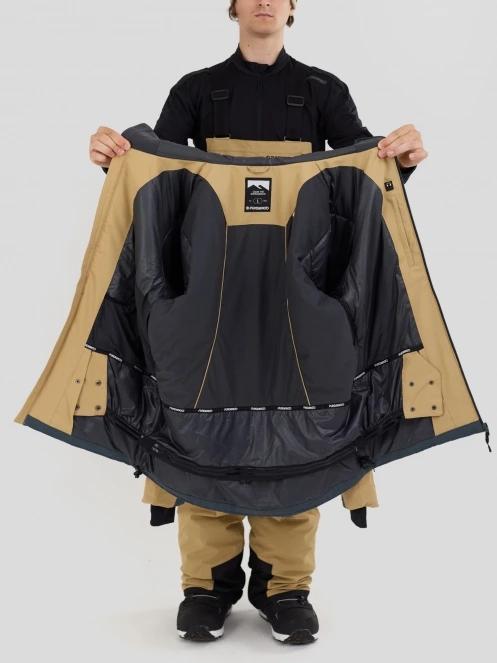 Fundango Baily ECO Allmountain Jacket herren skijacke sand 6