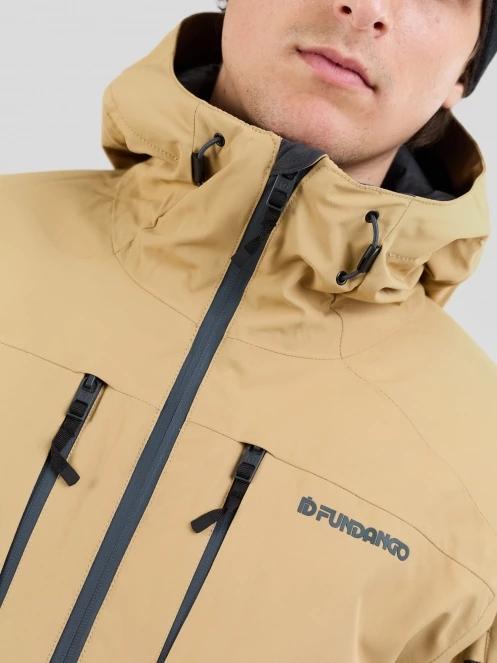 Fundango Baily ECO Allmountain Jacket herren skijacke sand 8