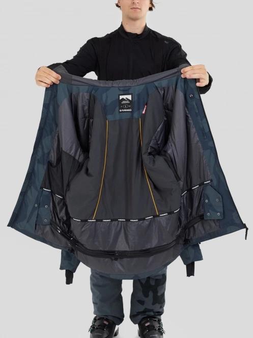 Fundango Baily ECO Allmountain Jacket herren skijacke grau 5