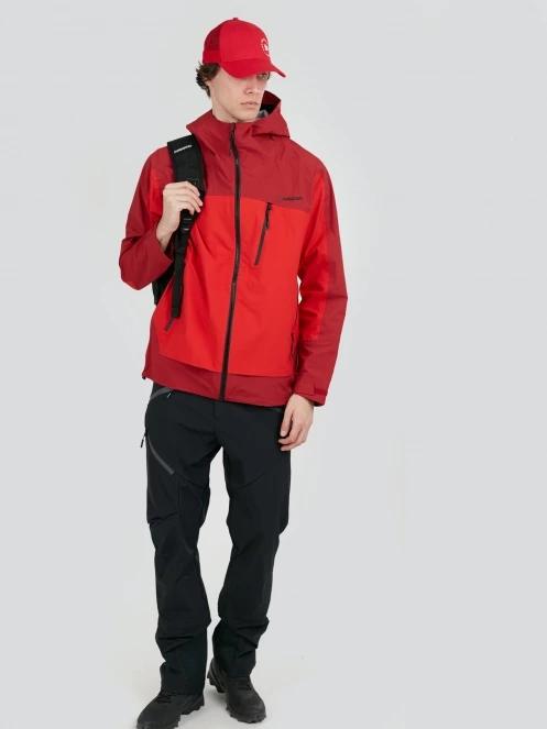 Fundango Levy 3L Jacket herren hard shell-jacke rot 5