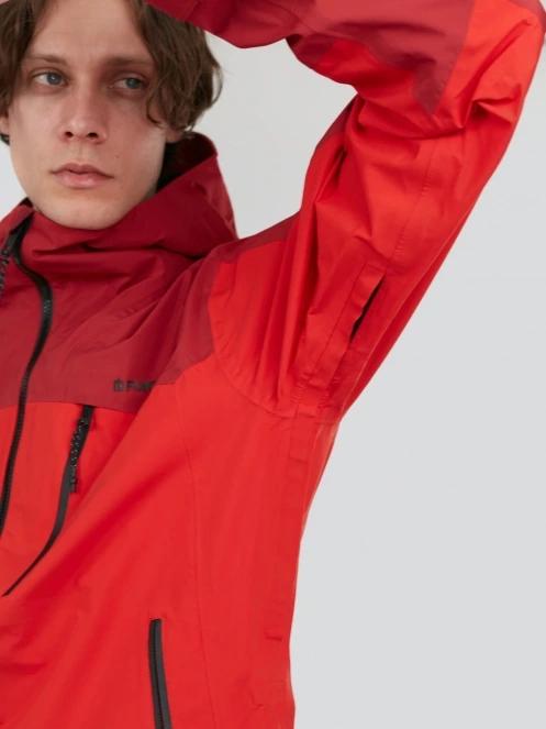 Fundango Levy 3L Jacket herren hard shell-jacke rot 8