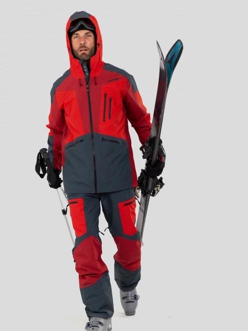 Fundango Rigel ECO 3L Jacket herren skijacke rot 4