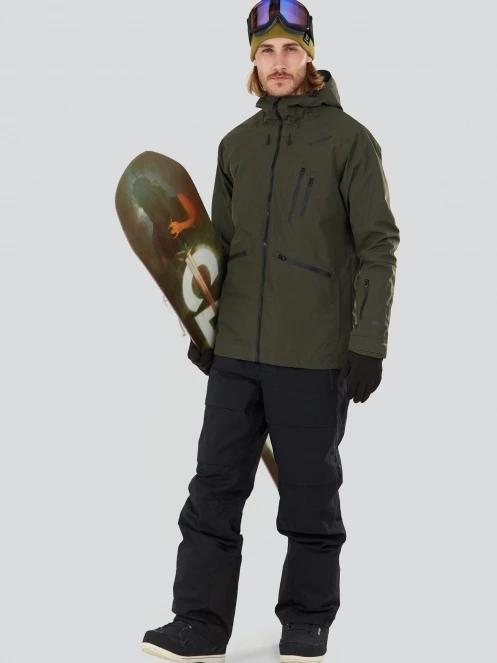 Fundango Rigel ECO 3L Jacket herren skijacke oliv 4