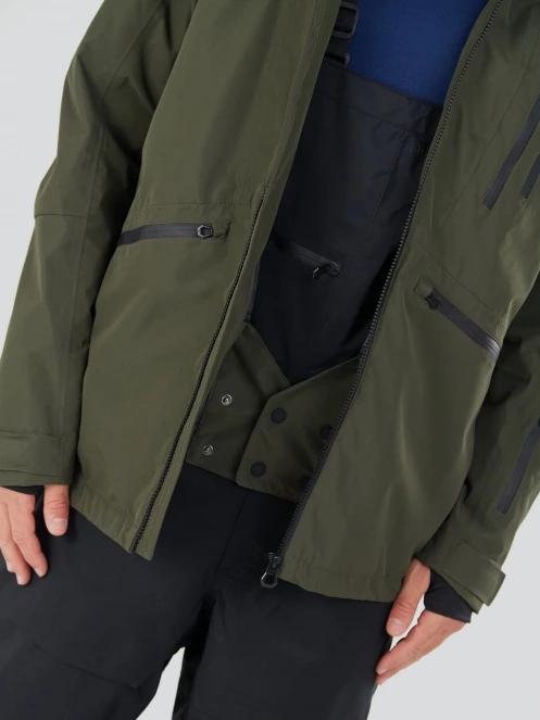 Fundango Rigel ECO 3L Jacket herren skijacke oliv 9