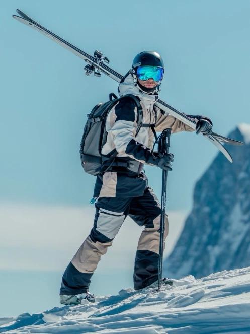 Fundango Rigel ECO 3L Jacket herren skijacke sand 11