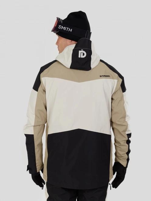Fundango Rigel ECO 3L Jacket herren skijacke sand 3