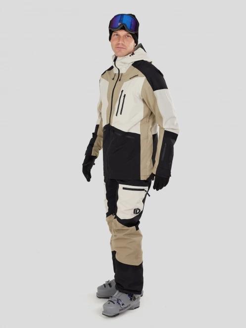 Fundango Rigel ECO 3L Jacket herren skijacke sand 7