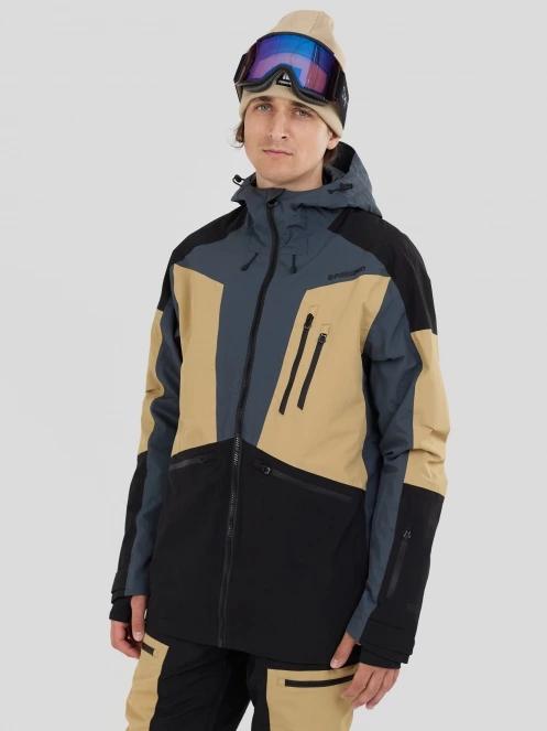 Fundango Rigel ECO 3L Jacket herren hard shell-jacke sand 2