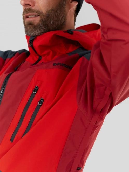 Fundango Rigel ECO 3L Jacket herren hard shell-jacke rot 10