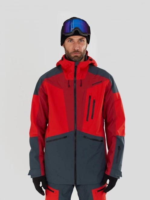 Fundango Rigel ECO 3L Jacket herren hard shell-jacke rot 2