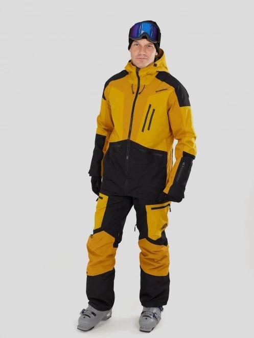 Fundango Rigel ECO 3L Jacket herren hard shell-jacke gelb 6