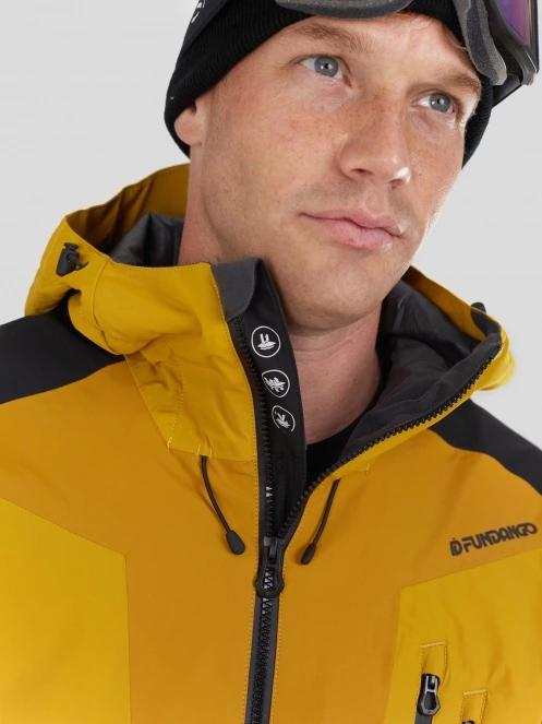 Fundango Rigel ECO 3L Jacket herren hard shell-jacke gelb 8