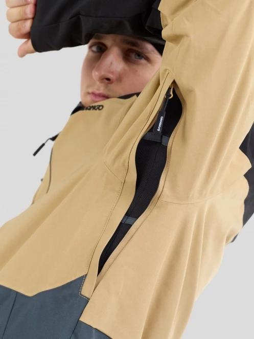 Fundango Nelson Allmountain Jacket herren skijacke sand 6