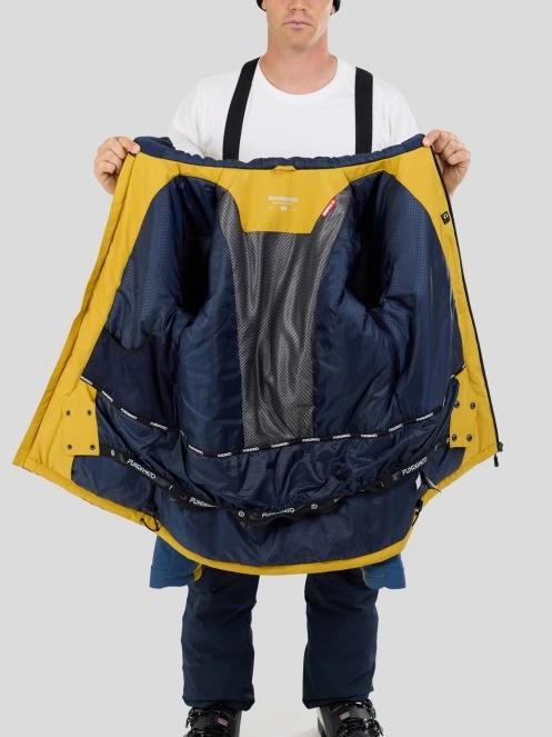 Fundango Horatio Allmountain Jacket herren skijacke gelb 5