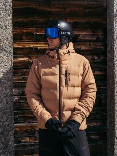 Fundango Portage Padded Jacket herren gesteppt skijacke sand 13