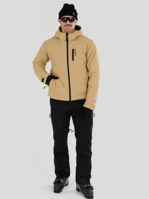 Fundango Portage Padded Jacket herren gesteppt skijacke sand 6