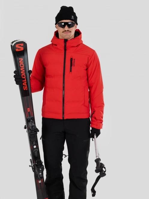 Fundango Portage Padded Jacket herren gesteppt skijacke rot 6