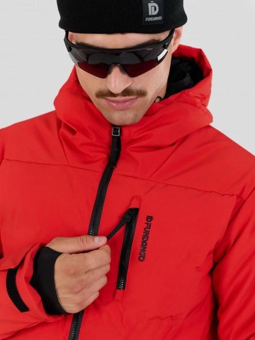 Fundango Portage Padded Jacket herren gesteppt skijacke rot 7