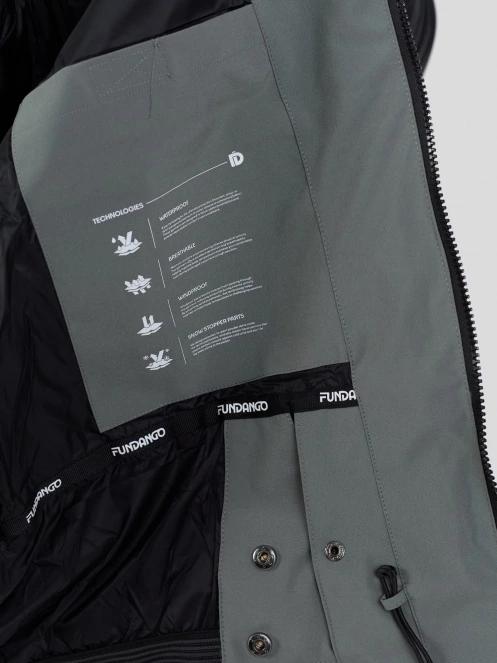 Fundango Portage Padded Jacket herren gesteppt skijacke grün 9