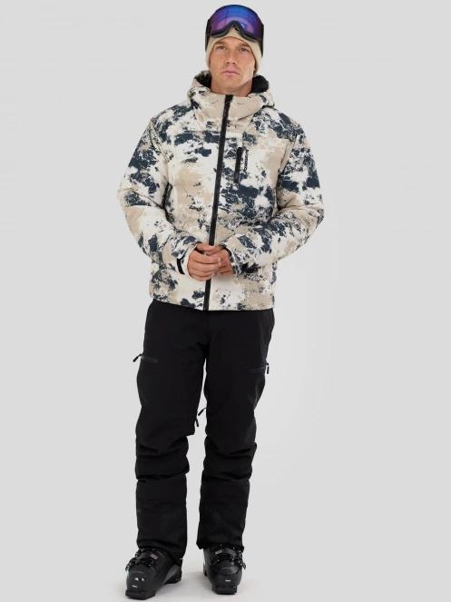 Fundango Portage Padded Jacket herren gesteppt skijacke sand 6