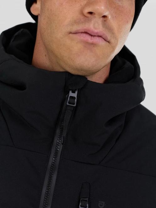 Fundango Portage Padded Jacket herren gesteppt skijacke Schwarz 9