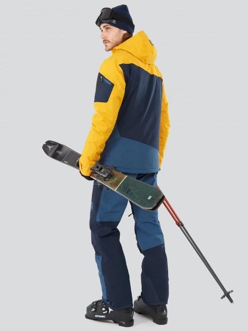 Fundango Teak Colourblock Pants herren skihose blau 5