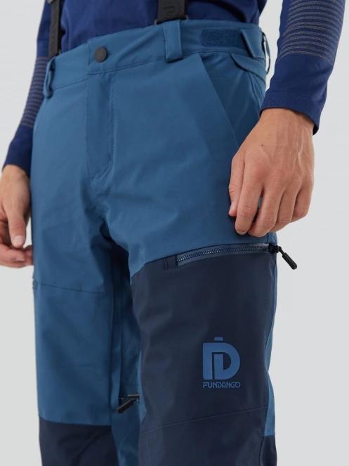Fundango Teak Colourblock Pants herren skihose blau 6