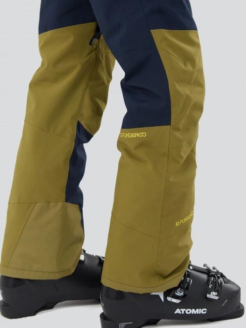 Fundango Teak Colourblock Pants herren skihose grün 7