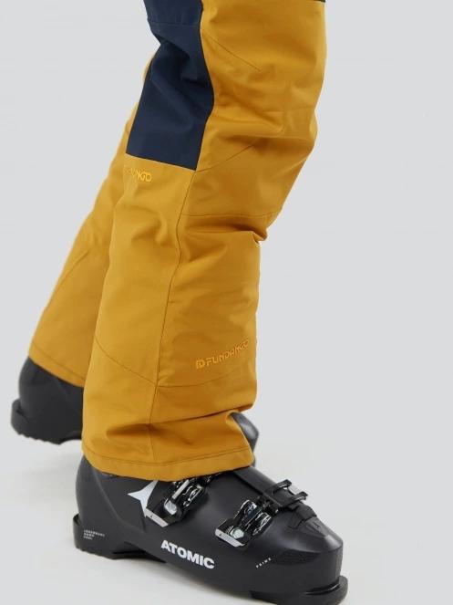Fundango Teak Colourblock Pants herren skihose gelb 5