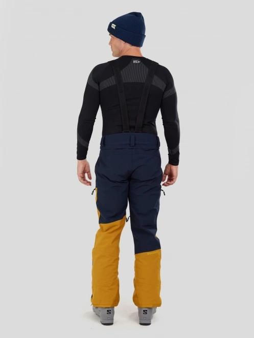 Fundango Teak Colourblock Pants herren skihose dunkelblau 3