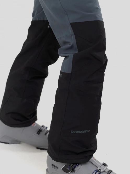 Fundango Teak Colourblock Pants herren skihose grau 8