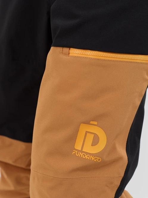 Fundango Teak Colourblock Pants herren skihose braun 4