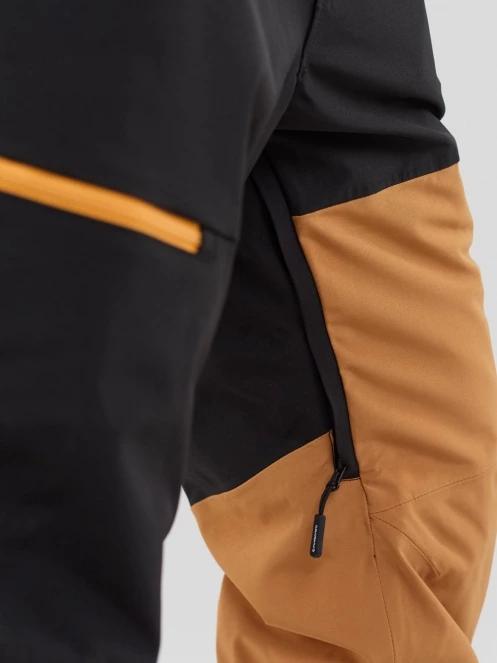 Fundango Teak Colourblock Pants herren skihose braun 5
