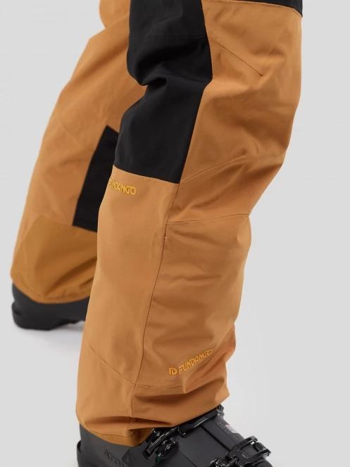 Fundango Teak Colourblock Pants herren skihose braun 7