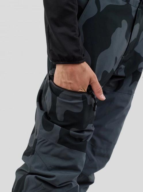 Fundango Teak Colourblock Pants herren skihose grau 7