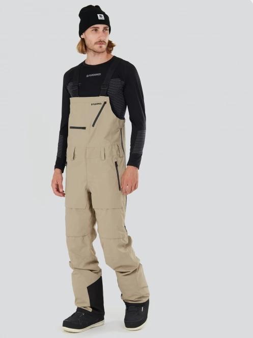 Fundango Benton 3L Bib Pants herren skihose sand 5