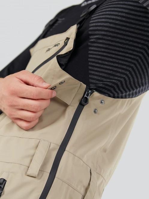 Fundango Benton 3L Bib Pants herren skihose sand 10