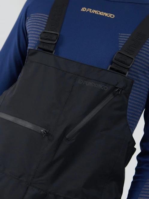 Fundango Benton 3L Bib Pants herren skihose Schwarz 6