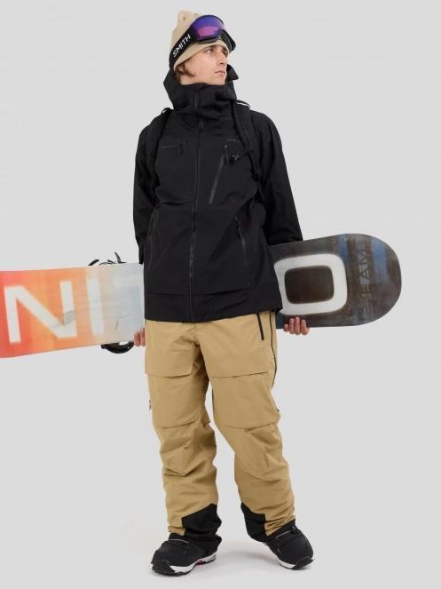 Fundango Benton ECO 3L Bib Pants shell-hose sand 4