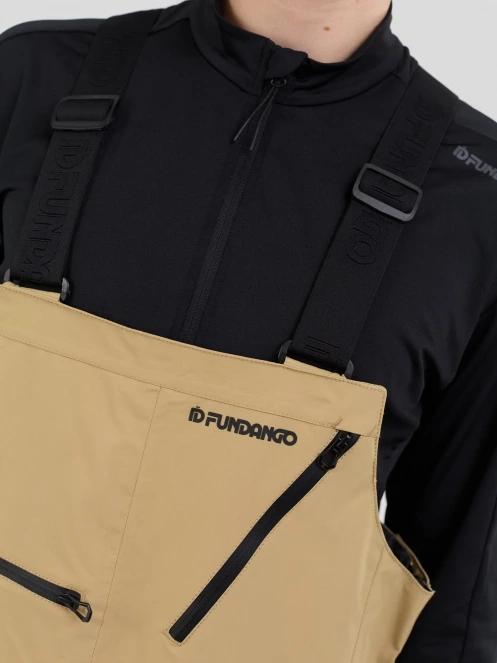 Fundango Benton ECO 3L Bib Pants shell-hose sand 6