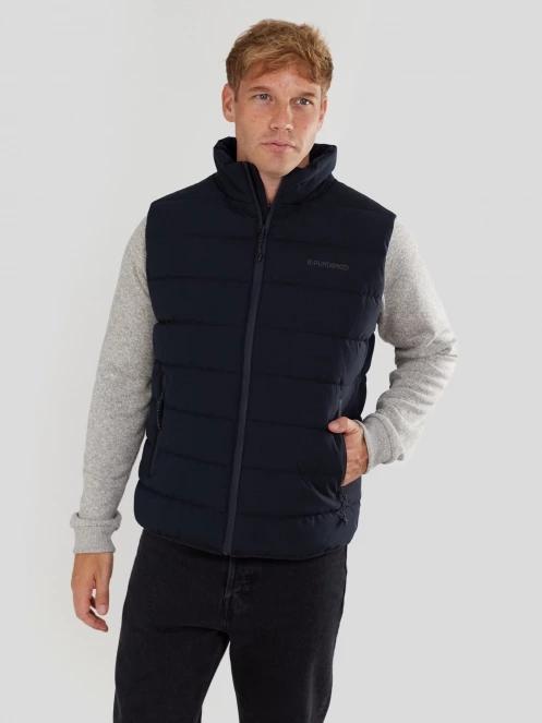 Fundango Vance Padded Vest herren westen dunkelblau 5