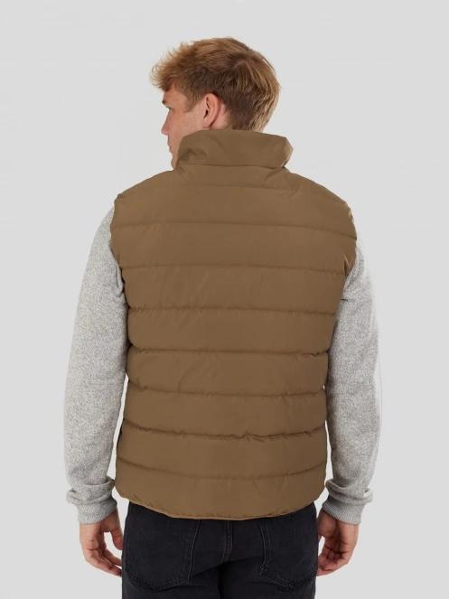 Fundango Vance Padded Vest herren westen braun 3