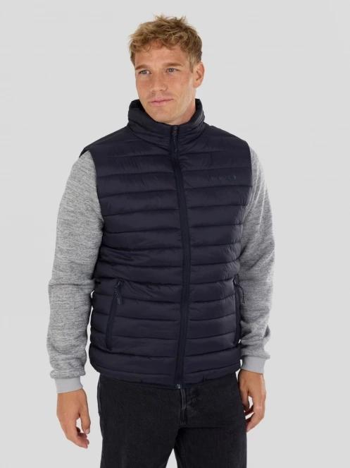 Fundango Flint Padded Vest herren westen dunkelblau 6