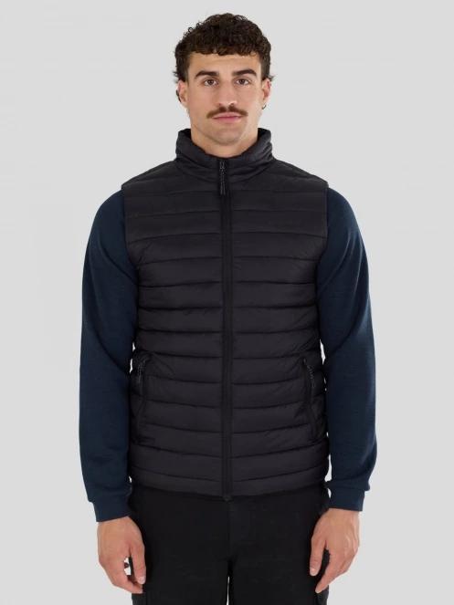 Fundango Flint Padded Vest herren westen Schwarz 2