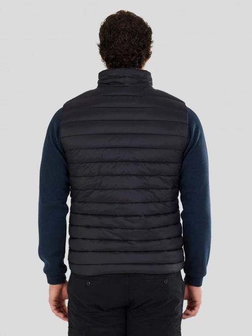 Fundango Flint Padded Vest herren westen Schwarz 3