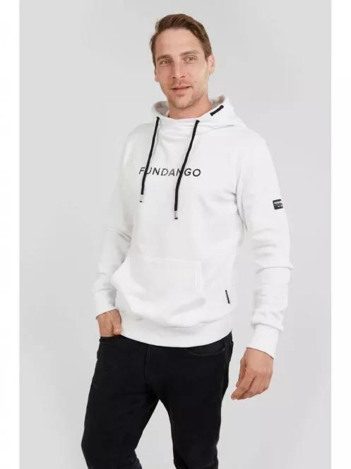 Fundango Hoover Hooded sweatshirt herren kapuzenpullover weiß 2