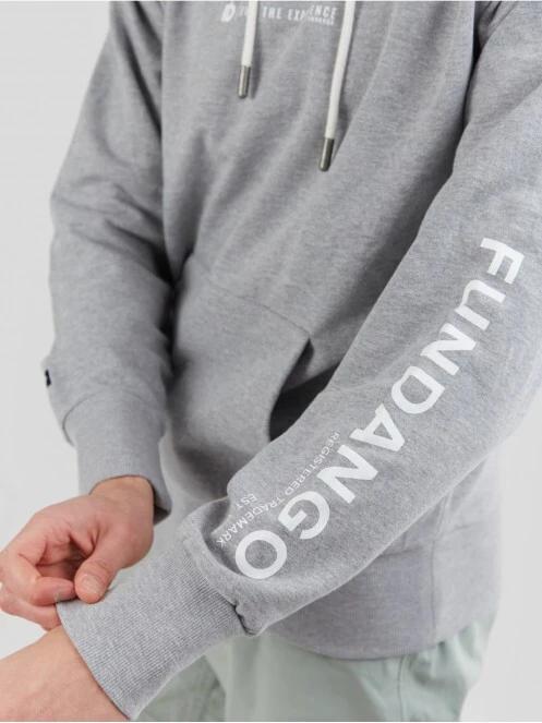 Fundango Talis Hooded Sweatshirt herren kapuzenpullover grau 4